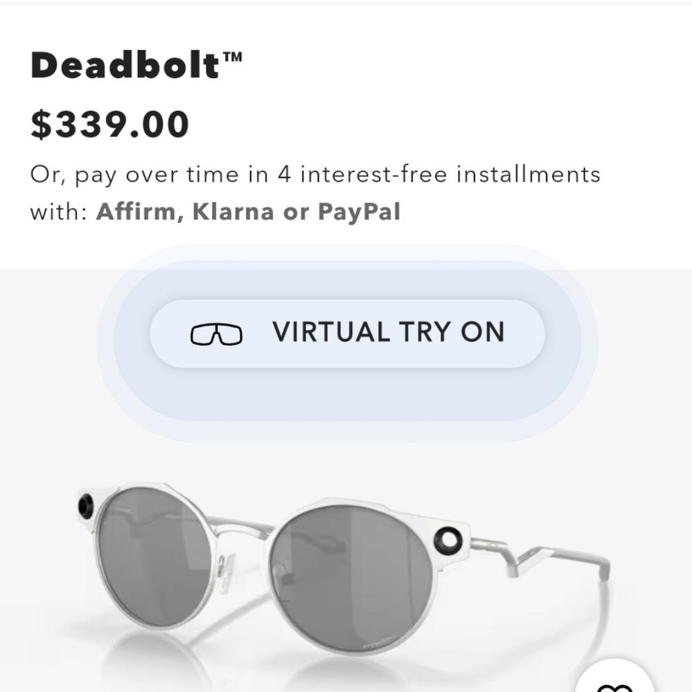Oakley Deadbolt sunglasses